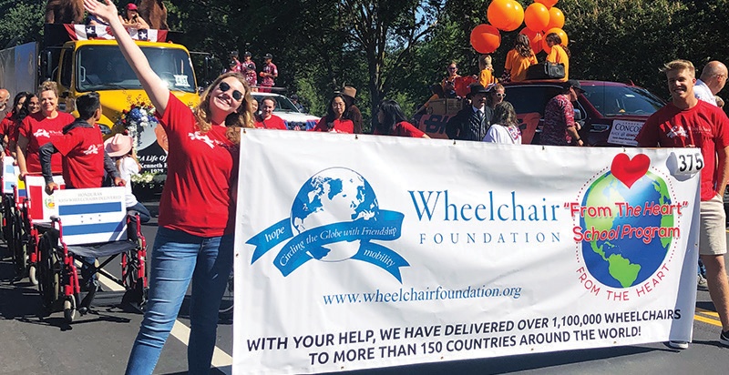 WHEELCHAIR FOUNDATION DELIVERS MOBILITY FOR A THUMBS UP & A SMILE