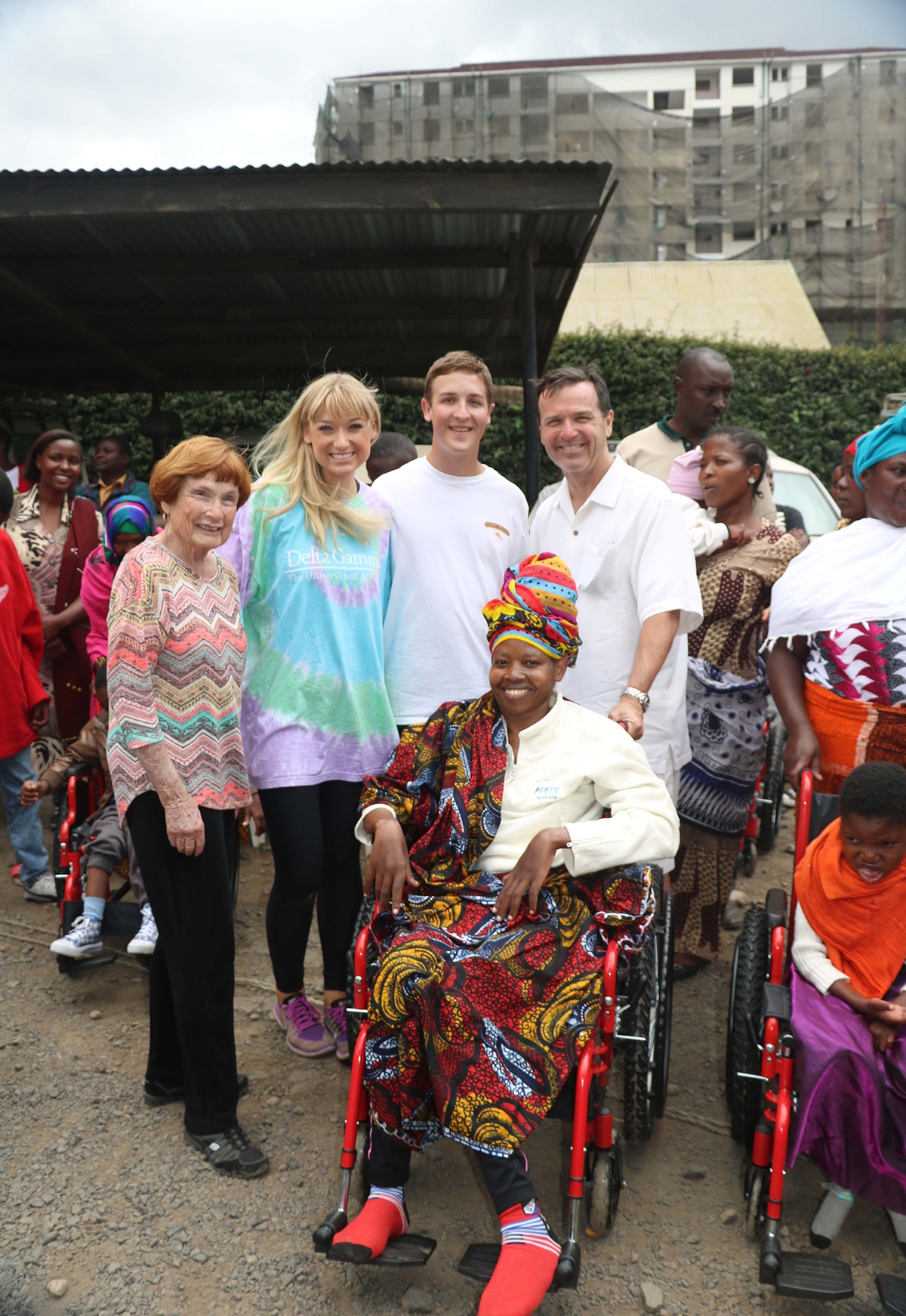 Behring Family in Africa