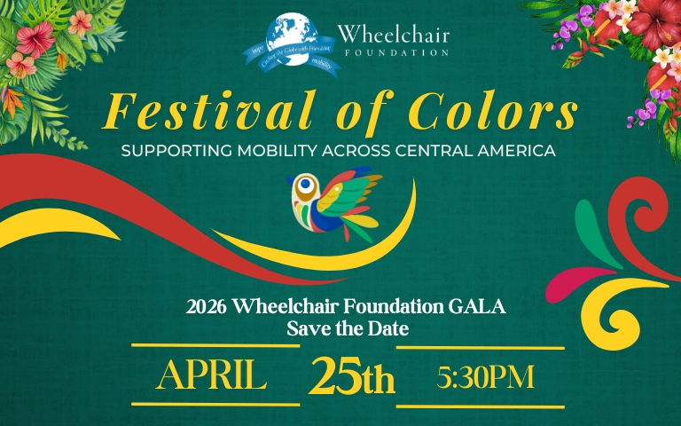 Festival of Colors – Wheelchair Foundation Gala