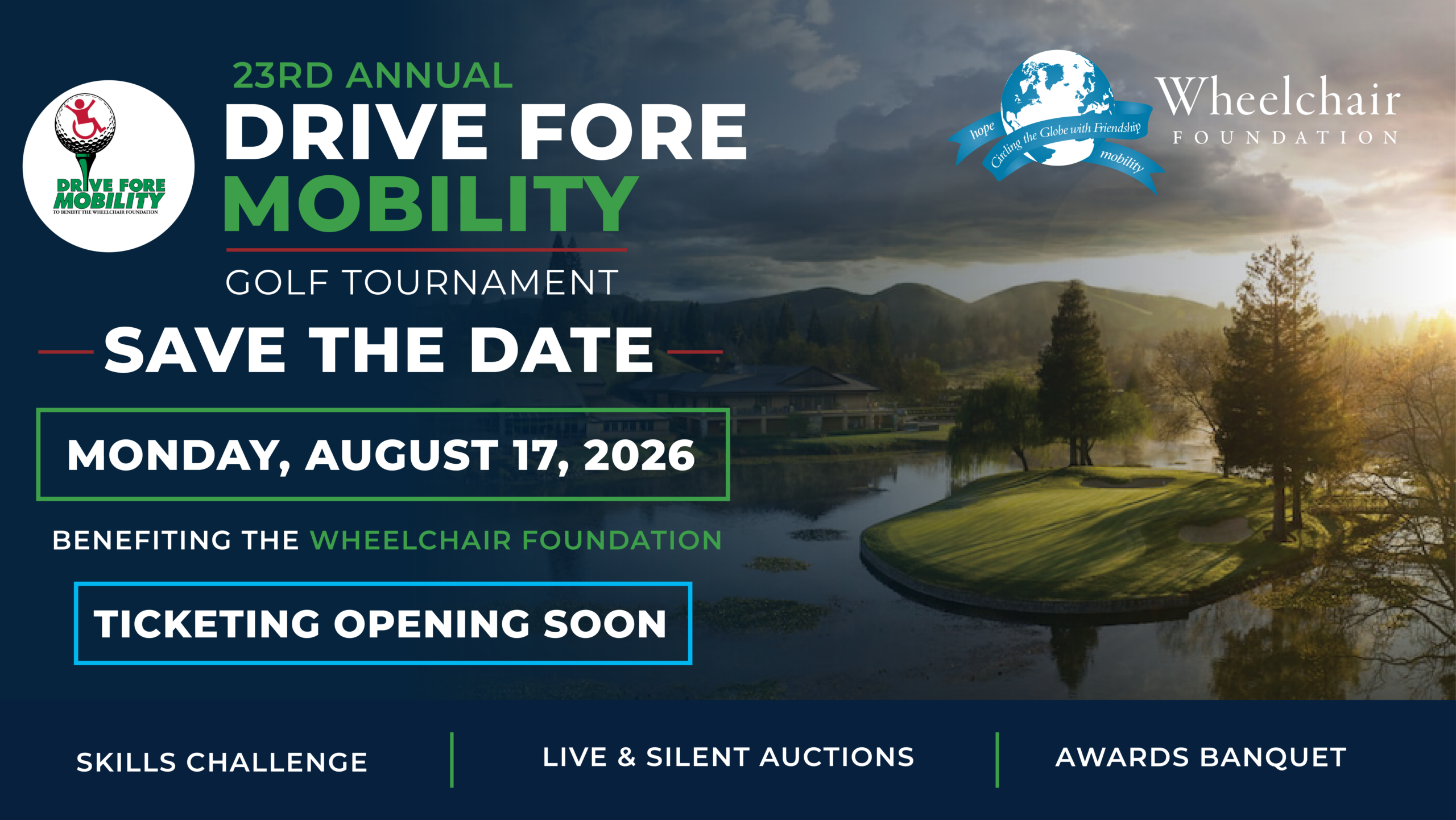 23rd Annual Drive Fore Mobility Golf Tournament