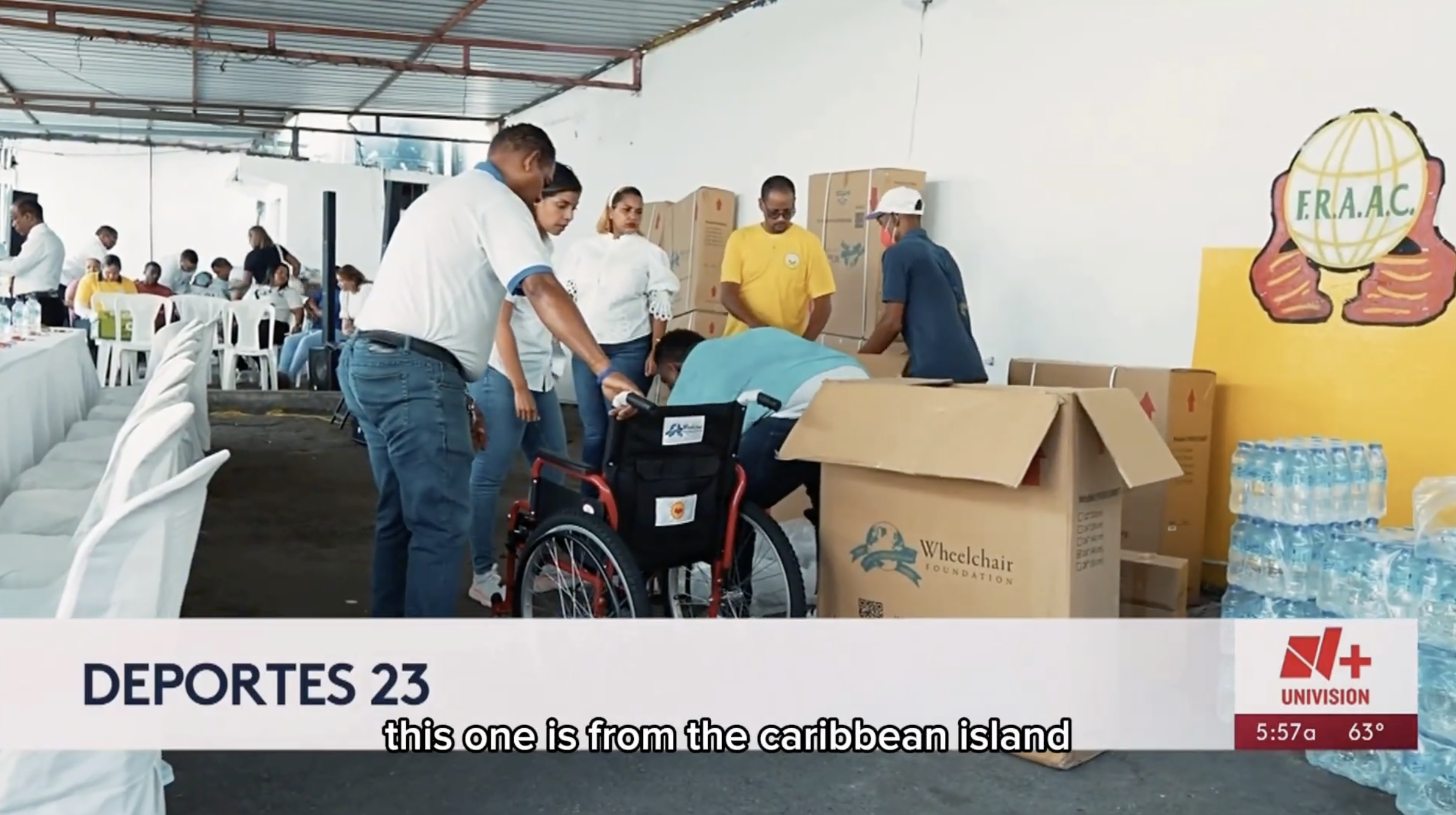 DR Univision Wheelchair Distribution